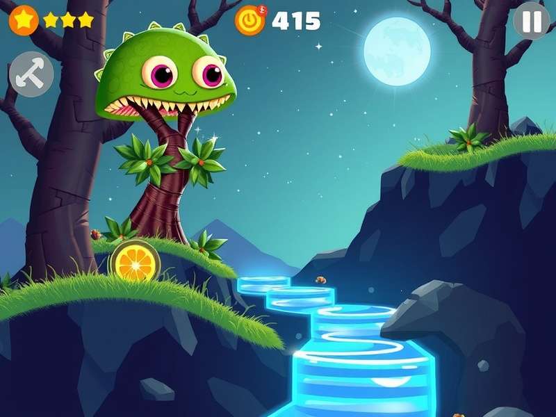 Sparkling Steps Gameplay Screenshot